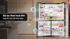 Tủ lạnh Samsung Inverter 648 lít Multi Door RF59C766FB1/SV