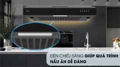 Máy hút mùi Midea 60F17 - Hàng chính hãng