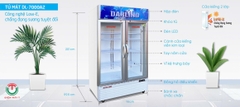 Tủ Mát Darling 630 Lít DL-7000 A2