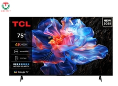 Google Tivi TCL AI 4K 75 inch 75P6K