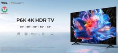 Google Tivi TCL AI 4K 75 inch 75P6K