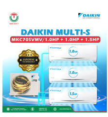 Điều hòa Daikin Multi-S MKC70SVMV/1.0HP + 1.0HP + 1.5HP