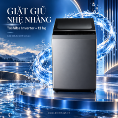 Máy giặt Toshiba Inverter 12kg AW-DK1300KV(SG)