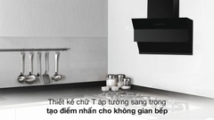 Máy hút mùi kính vát Midea 90J18 - Hàng chính hãng