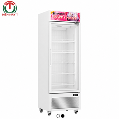 Tủ Đông Đứng Cửa Kính Sanden 400 Lít SNR-0505