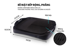BẾP NƯỚNG ĐIỆN SUNHOUSE SHD4602