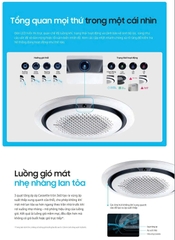 Máy lạnh Cassette Inverter Samsung 41.300btu WindFree™ 360 AC120FE6DKF/EA