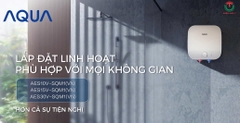 Máy nước nóng gián tiếp Aqua 30 lít 2500W AES30V-SQM1(VN)