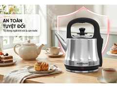 Ấm siêu tốc inox 5 lít Sunhouse SHD1403