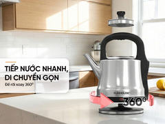 Ấm siêu tốc inox 5 lít Sunhouse SHD1403