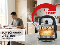 Ấm siêu tốc inox 5 lít Sunhouse SHD1403