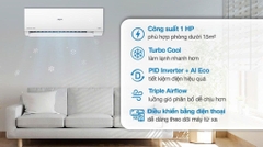 Máy lạnh AQUA Inverter 1 HP AQA-RV10QA5
