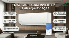 Máy lạnh AQUA Inverter 1.5 HP AQA-RV13QA5