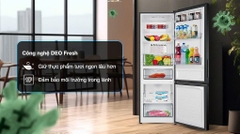 Tủ lạnh Aqua Inverter 292 lít AQR-B360MA(SLB)