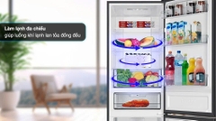 Tủ lạnh Aqua Inverter 292 lít AQR-B360MA(SLB)