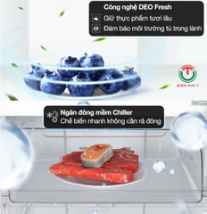 Tủ lạnh Aqua Inverter 298 lít AQR-T380FA(WGB)