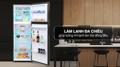 Tủ lạnh Aqua Inverter 358 lít AQR-T410FA(WGB)