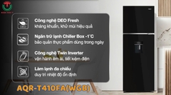 Tủ lạnh Aqua Inverter 358 lít AQR-T410FA(WGB)