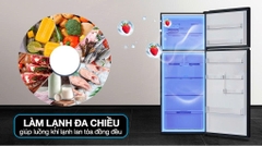 Tủ lạnh Aqua Inverter 455 lít AQR-T518FA(SL)