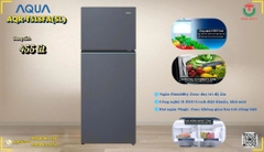 Tủ lạnh Aqua Inverter 455 lít AQR-T518FA(SL)