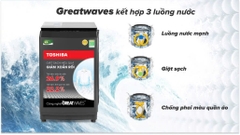 Máy giặt Toshiba Inverter 9.0 kg AW-DK1000FV(KK)