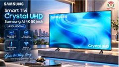 Smart Tivi Crystal UHD Samsung AI 4K 50 inch UA50U8500H