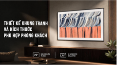 Tivi Khung Tranh Samsung 75LS03H QLED 4K 75 Inch