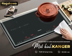 Bếp đôi điện từ hồng ngoại Nagakawa NK2F02MB