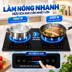 Bếp từ đôi âm Electrolux ​EHI7276BF 4600W