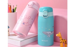 Bình lưỡng tính Tiger nắp bật dành cho bé MCT-A035 (350ml)