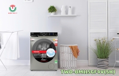 Máy giặt sấy Toshiba Inverter TWD-BM115GF4V(SK)  - Giặt 10.5 kg - Sấy 7 kg