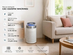 Máy Lọc Không Khí Cuckoo CAC-D2410FW/WHCRVN(S) – 85 m²