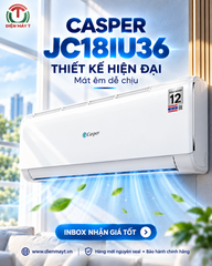 Máy lạnh Casper inverter 2HP JC18IU36