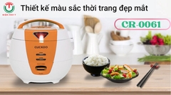 NỒI CƠM ĐIỆN CUCKOO CR-0661 DUNG TÍCH 1.8 LÍT (MÀU CAM)