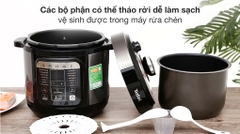 Nồi áp suất điện đa năng Tefal 6 lít CY601868 _ Hàng chính hãng