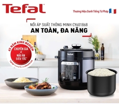 Nồi áp suất điện đa năng Tefal 6 lít CY601868 _ Hàng chính hãng
