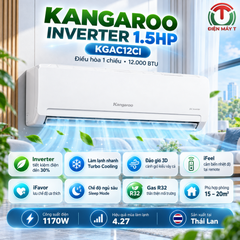 Điều hòa Kangaroo Inverter 1.5 HP KGAC12CI