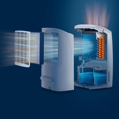Máy hút ẩm và lọc không khí Philips 2 trong 1 DE5305/11