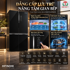 Tủ lạnh Hitachi Inverter 466 lít HR4N7522DSGBVN