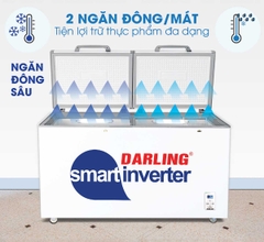 Tủ Đông Mát Darling Inverter 450 Lít DMF-4699WSI-2