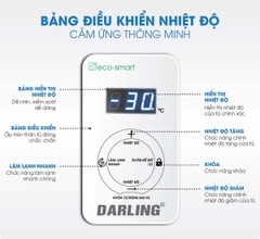 Tủ Đông Mát Darling Inverter 450 Lít DMF-4699WSI-2