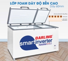 Tủ Đông Mát Darling Inverter 770 Lít DMF-7699WSI