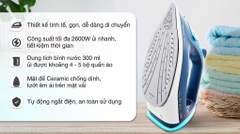 Bàn ủi hơi nước Philips DST3040 - 2600W