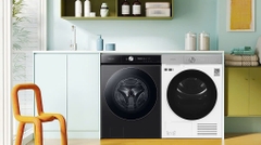 Máy sấy bơm nhiệt Samsung Bespoke AI 9 kg DV90BB9440GH/SV