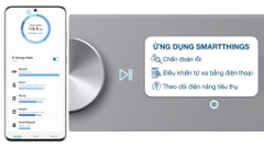 Máy sấy bơm nhiệt Samsung Bespoke AI 9 kg DV90BB9440GH/SV