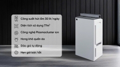 Máy hút ẩm Sharp DW-T30HV-W