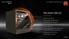 Máy rửa chén Junger 12 - 13 bộ Leopard DWJ-133-MS
