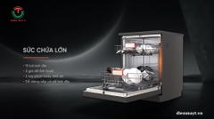 Máy rửa chén độc lập Junger Leopard DWJ-143