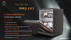 Máy rửa chén độc lập Junger Leopard DWJ-143