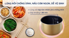 Nồi cơm điện tử Electrolux 1.8 lít E7RC1-650K
